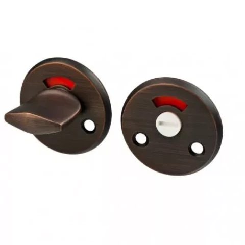 Lock WC, scandal, matt bronze finish