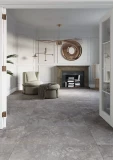Керамогранит Travertino 60x120x0,7см серый (2,16м²/3шт.) ректифицированный
