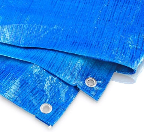 Tents pārklājs 3x5m, 60gr/m2, zils