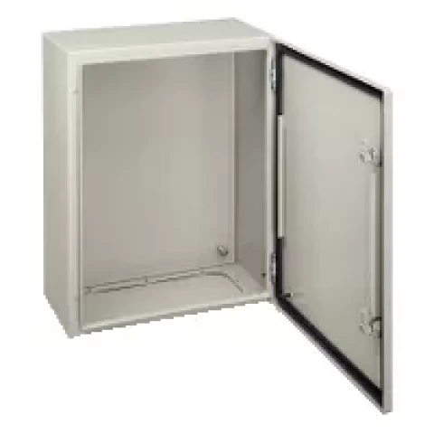 Metal distribution cabinet Schneider Electric CRN H600xW400xD200 with mont. plate IP66 NSYCRN64200P