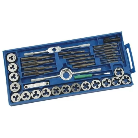 Vītņurbju un vītņgriežu komplekts, 40gab/iep., MANNESMANN M532-40