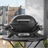 WEBER Gāzes grils Q1100N melns 1501061