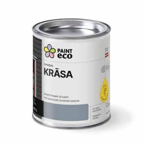 PaintEco Boiled linseed oil paint 0.75L, Goose 43