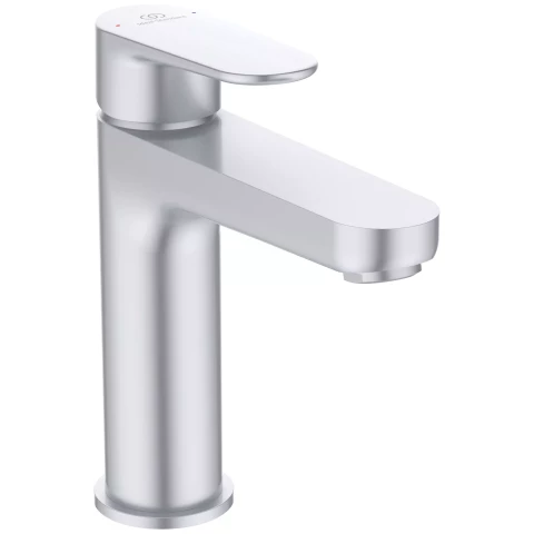 Ideal Standard Cerafine O H120 izlietnes maisītājs ar click-clack,silver krāsa,BD131SI