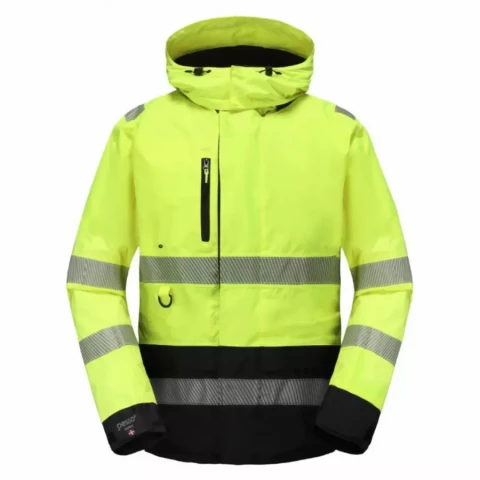 Ziemas jaka Hi-Vis PESSO Montreal dzeltena/tumši zila, IZM 3XL