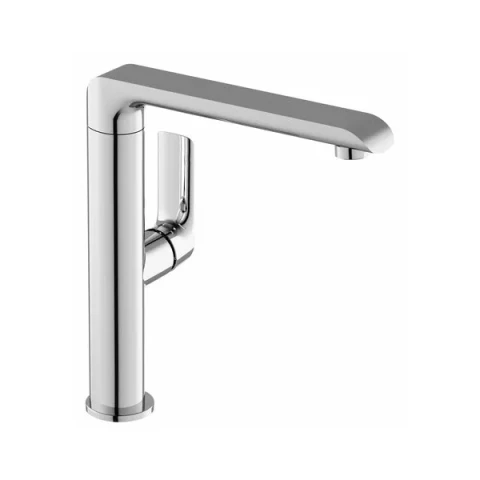 RAVAK FL 016.00 СМЕСИТЕЛЬ ДЛЯ УМЫВАЛЬНИКА / КУХОННОЙ МОЙКИ БЕЗ ДОННОГО КЛАПАНА FLAT 261 ММ, X070125