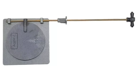 Jugne-L Čuguna šīberis verams d180mm