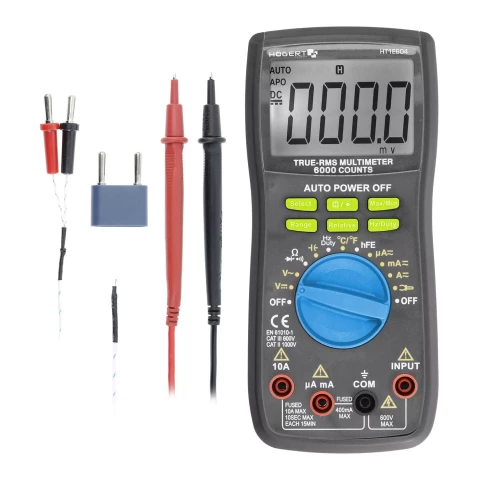 Цифровой мультиметр 0-600B c магнитом