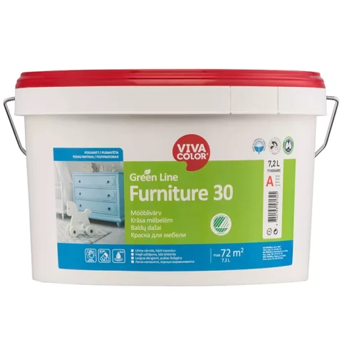 Vivacolor GL Furniture 30 A 7.2L Полуматовая краска для мебели