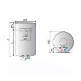 Ūdens boileris ARISTON PRO R  100L vertikāls