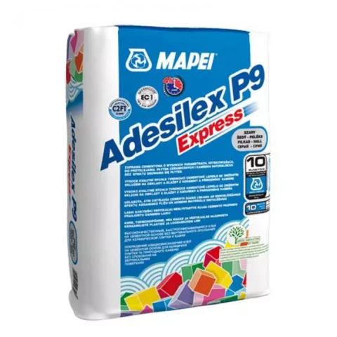 Mapei ADESILEX P9 Express 25kg Ātri ciet.flīžu līme (C2FT)