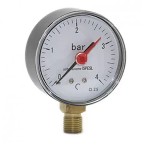 Manometrs D63 16  ATM 1/4