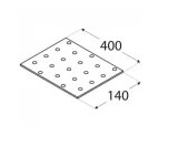 Anchor plate  400x160x2.0 mm