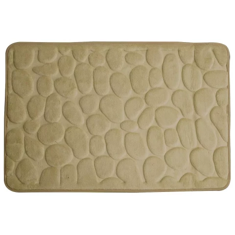 765-23 Paklājs lateksa RIMINI 60x95cm, bēšs