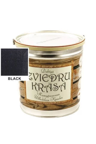 Stafor Натуральная ШВЕДСКАЯ краска 3L черная