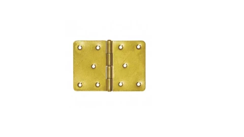 Domax Hinge for gate 100x70x1.5mm, yellow galvanized 8041