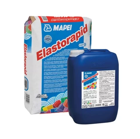 Mapei Elastorapid A+B 31.25kg Divkomponentu flīžu līme (C2FTE S2) augstas elastības