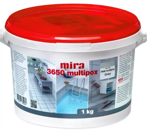 mira 3650 MULTIPOX 1kg Epoksīda šuvotājs/līme GREY