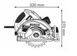 Rokas Ripzāģis GKS 65 GCE BOSCH 0601668900