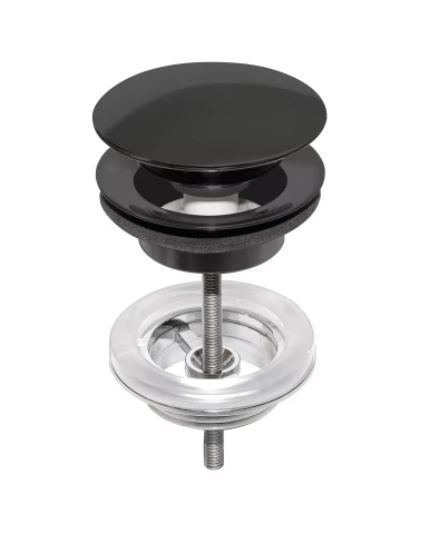 Push-down valve Black, Gustavsberg