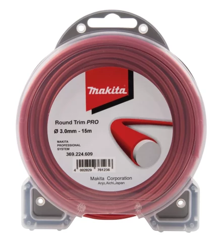 Леска триммерная круглая Makita 3,0мм/15м (369224609)