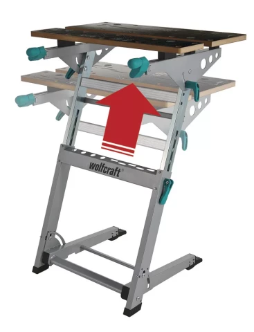 Darba galds ar spīlēm, WOLFCRAFT 6908000