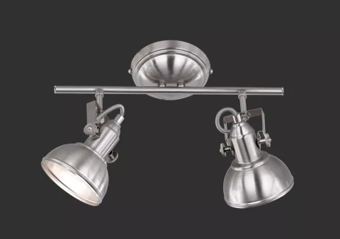 REALITY Wall Light GINA  2xE14 40W sudrabs