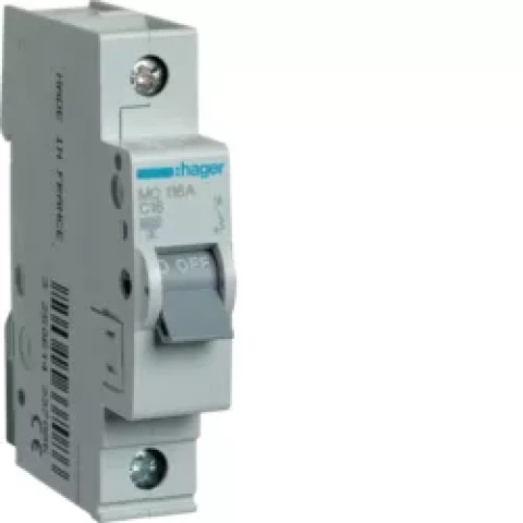 Automātiskais drošinātājs HAGER 1P C16A 6kA MC116A