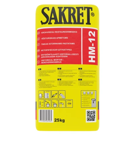 Sakret HM-12 Historical plaster 25kg