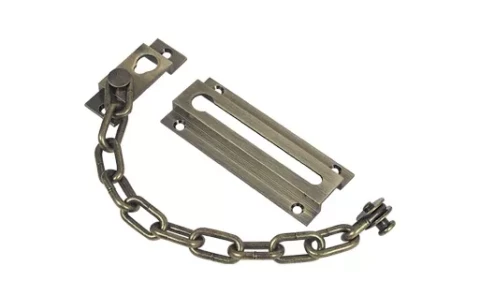 Durvju ķēde patina