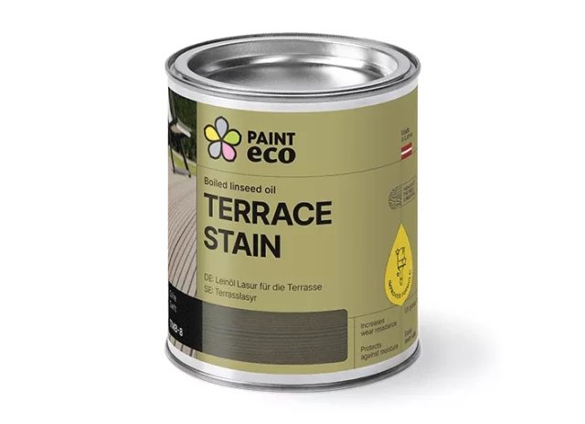 Paint Eco Lineļļas pernicas beice terasēm 0,75L Svīre 49