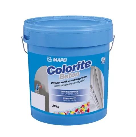 Mapei COLORITE BETON 20kg Semi-transparent, anti-carbonation acrylic paint