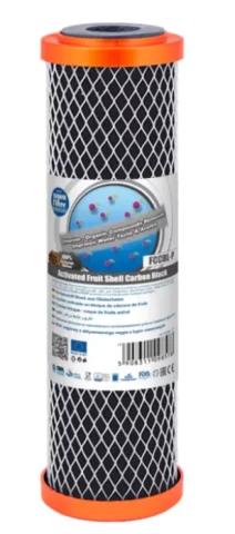 Картридж для фильтра воды FCCBL-P из активированного угля из кожуры фруктов 10", 59306-P