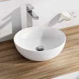 RAVAK Ceramic washbasin UNI 400 B SLIM white, XJX01140003