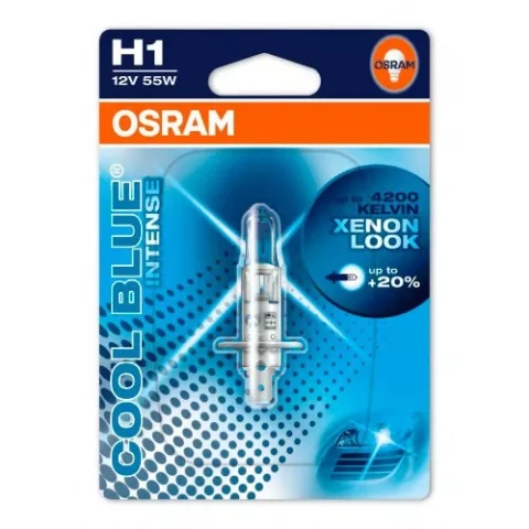 AUTO SPULDZE OSRAM 55W 12V  H1 Cool blue intense
