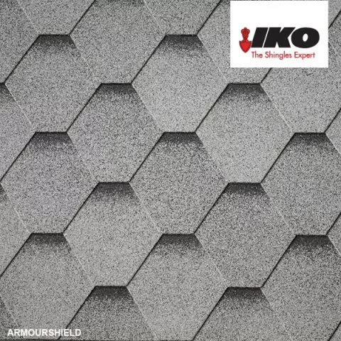 IKO ArmorShield Light gray, shaded (28) bitumen tile 3m²/pack