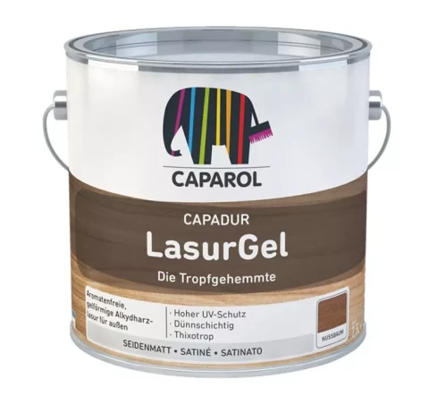 Caparol LasurGel 2.5L Тиксотропная защитная лазурь для деревянных поверхностей