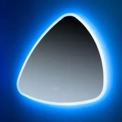 508-04 Vannas istabas spogulis 85x75cm ar LED trijstūris