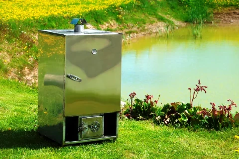 ABAS Smokehouse 500L NT, nerūsējošā tērauda