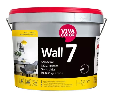 Vivacolor WALL 7 A 4.8L Матовая краска для стен