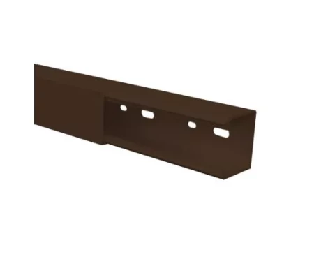 Kabeļkanāls LFG 40X40 2m brūns RAL8014