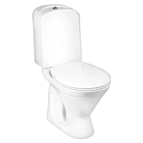 Gustavsberg pods NORDIC3 3510 hor.izvads ar standarta vāku, 3/6l, GB113510301213