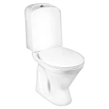Toilet Nordic3 3510 - concealed P-trap Dual flush 3/6 L, standard seat