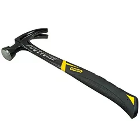 Stanley FMHT1-51277 FatMax Antivibe All Steel Curved Claw Hammer 570g