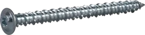 Skrūve betonam 7.5X92 WAF Zn-100gab/iep., 105286