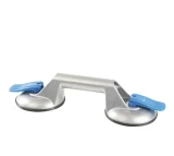 Присоска для стекла, держатель, 2 части, алюминий, до 60 кг, Veribor 602.421