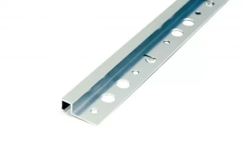 FLĪŽU LĪSTE METĀLA KANTAINA 10MM 2.5M HROMĒTA