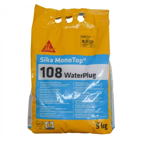 Sika MonoTop 108 WaterPlug 5kg Mortar