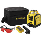 Rotating laser leveler, red, 2nd grade, +/- 6mm / 30m, IP54, STANLEY STHT77616-0