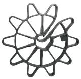 Vertikālu konstrukciju ierobežotājs ''aplis'' UNI 40/8-18 50gabali/iepakojumā